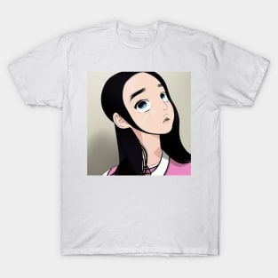 Cute Girl Anime T-Shirt